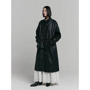 POCKET SAFARI COAT [BLACK]