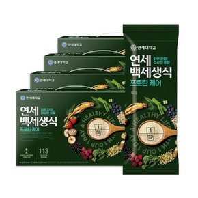 [T]연세 백세생식 단백질 프로틴 케어 40g, 21포, 4상자 (총84포)