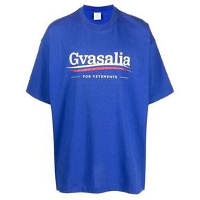 티셔츠 GVASALIA` 셔츠 23SS UE63TR221N 1200 WOMANROYAL BLUE