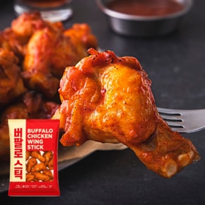비케이알 버팔로봉 1kg 치킨스틱 에어프라이어 냉동간식
