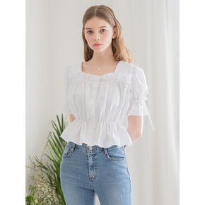 Frill Crop Blouse