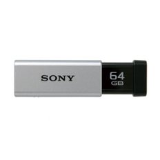 소니 (SONY) USB 메모리 USB3.1 64GB 실버 고속 타입 USM64GTS