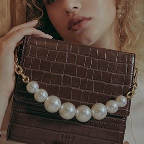 크로크 릴리 백 Croc Lily Bag (Chestnut Brown) 09J3210BIW1FR