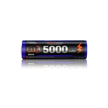  몬스터파워 21700 5000mAh 충전식 리튬이온 배터리 3.7V 보호회로 고방전 건전지