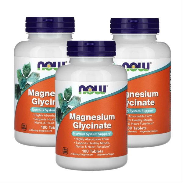 마그네슘 글리시네이트 마그네슘 200mg 180타블렛 X 3통