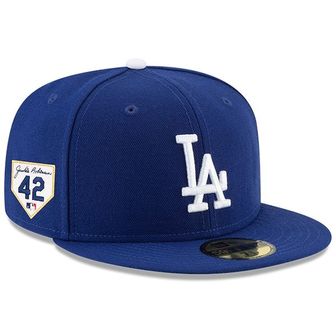 뉴에라 [해외] 1040698 뉴에라 모자 MLB [LA 다저스] 2024 Jackie Robinson Day 59FIFTY Fitted Hat - R