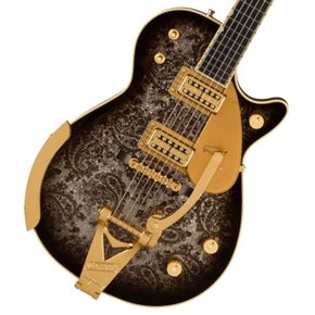 Gretsch G6134TG LTD 페이즐리 펭귄 (스트링 스루 빅스비 에보니 핑거보드 포함) 블랙