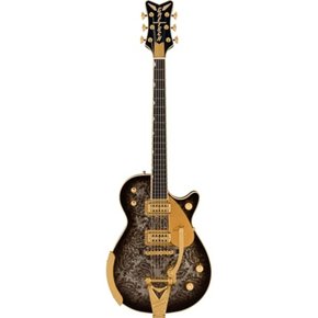 Gretsch G6134TG LTD 페이즐리 펭귄 (스트링 스루 빅스비 에보니 핑거보드 포함) 블랙