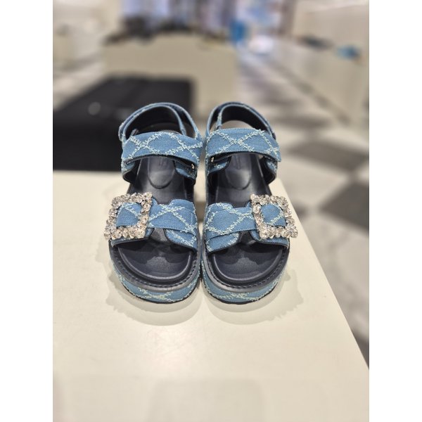 [여주점] ewelry buckle sandal(blue)_DG2AM25017BLU