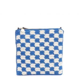 이스퀘어 4545609 Clare V. Crochet Cotton Foldover Clutch