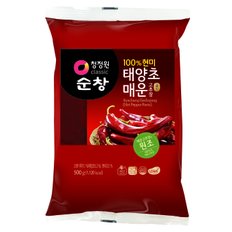 순창 태양초매운고추장(비닐)500g