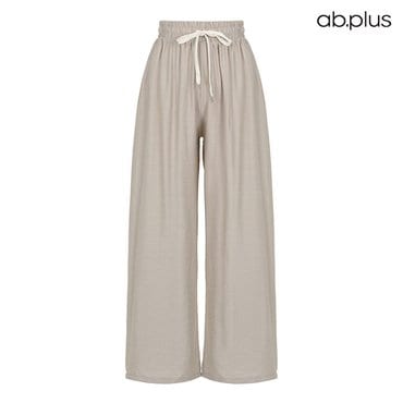 ab.f.z [ab.plus/신상] 여름 스트링 밴딩 와이드 팬츠 (LSZ3MP32A)