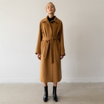 킨더살몬 캐시미어 Cashmere Single Coat Camel