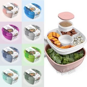 벤트고 샐러드 도시락통 BPA-Free 2단 5칸 8색상 BENTGO SALAD CONTAINER