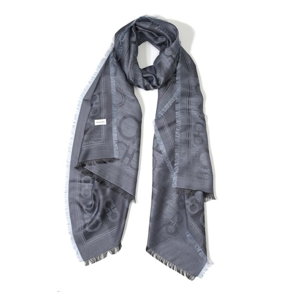 [부산점] 간치니 p_32 0115 29 759638 페라가모 양면 머플러 스카프 목도리