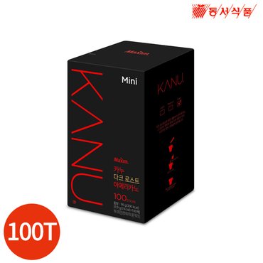  맥심 카누 다크로스트 아메리카노100T