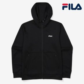 후드집업 PQF FS2FTF3202M-BLK 휠라 스트레치 후드 트레이닝자켓 FS2FTF3202M BLK 자켓