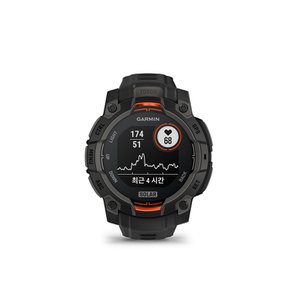 인스팅트 3 솔라 45mm 블랙 멀티스포츠 GPS 스마트워치
