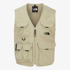 [노스페이스 공식] NV5VR10C 남성 익스플로어링 EX 베스트_LIGHT BEIGE