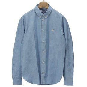 남성 폭스헤드 자수 클래식 셔츠 JM00435WC5000 P471 WASHED INDIGO [MAC313in]