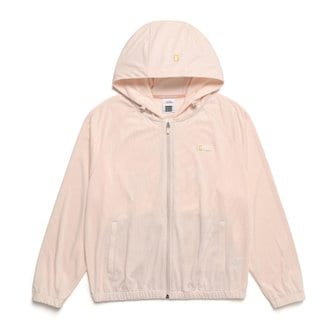 내셔널지오그래픽 [여주점] N242WJP410 여성 그래픽 메쉬 집업점퍼 핑크