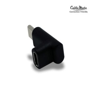 엠지솔루션 MG/ 케이블메이트 USB 3.1 C타입(수)-C타입(암) ㄱ자형 상향 젠더 / CG-MF2U