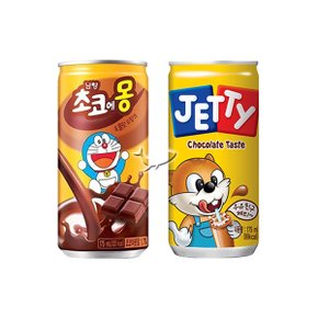 초콜릿드링크 175ml 2종 초코에몽/ 20캔+제티/ 20캔 총40캔