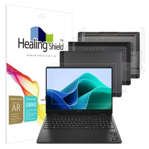 /힐링쉴드 HP 오멘 16-AP0074AX AR 고화질 액정필름1매 외부3종