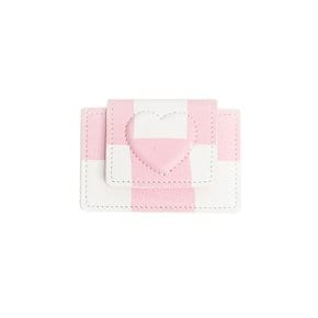 shape of wallet - pink check