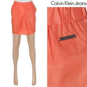 Calvin Klein Jeans 여성용 레이온 치마(J202475)