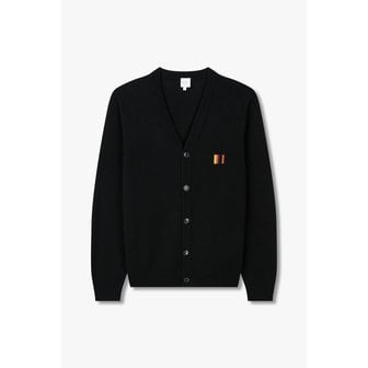 폴스미스 [PS PAUL SMITH] 스트라이프 로고 가디건 5714328103000