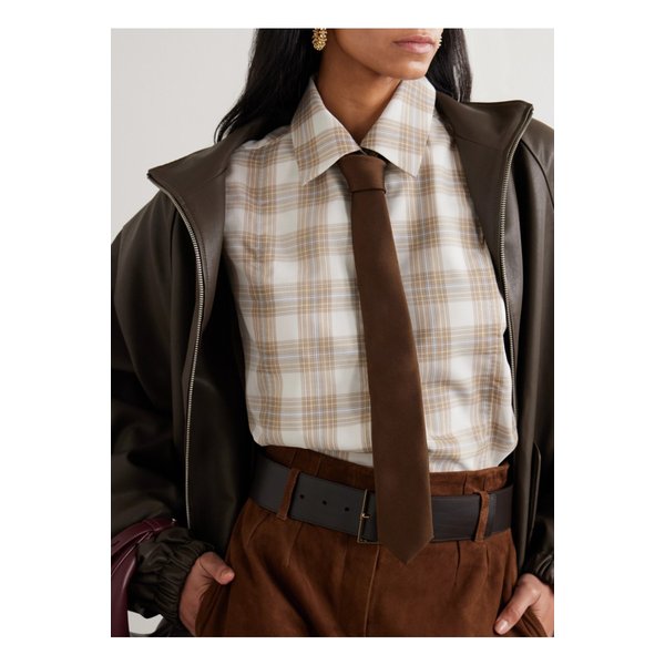 더프랭키샵 르네 새틴 타이 브라운 1647597360482634