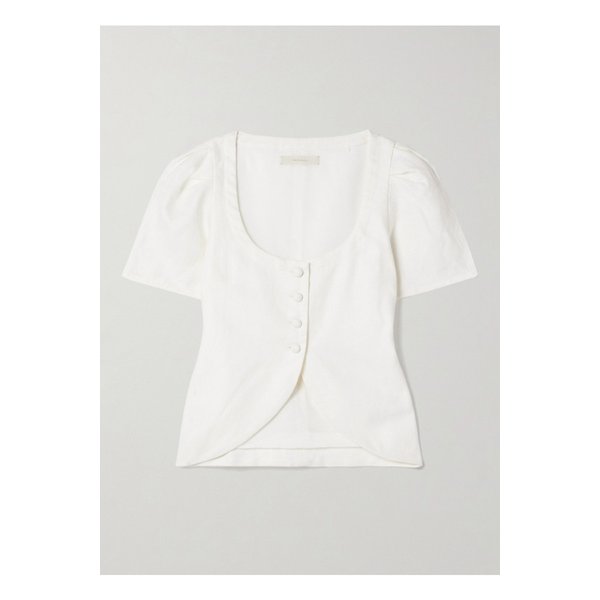 페이스풀 엠마 리넨 셔츠 화이트 1647597352525574