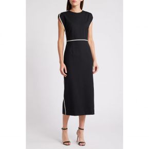 5070960 BOSS Detira Wool Blend Sheath Midi Dress 111112118