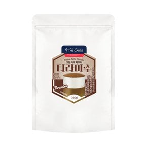 메가커피 더캐럿 크림라떼 티라미수 파우더 350g