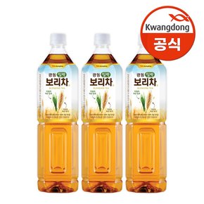 광동 밀싹보리차 1.5L x 12pet (유/무라벨 랜덤발송)