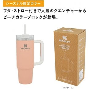 스탠리 H2.0 진공 퀀처, 880ml, 피치 컬러 블록