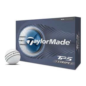 [테일러메이드 정품 ]  TP5 Stripe Golf Balls Balls 5피스 골프공 골프볼 12구
