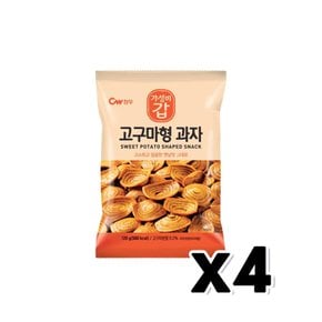 청우 고구마형과자 봉지스낵120g x 4개