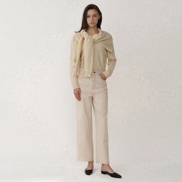 킨더살몬 Ruth Trouser Denim Ecru