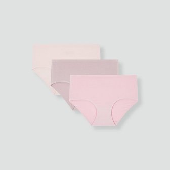 JAJU 여 모달 노라인 힙허거 팬티 3매 J416901209064