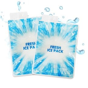아이스팩 100개한세트 프레쉬 택배용 식품용 젤아이스팩 반제품 완제품 얼음팩 보냉용품