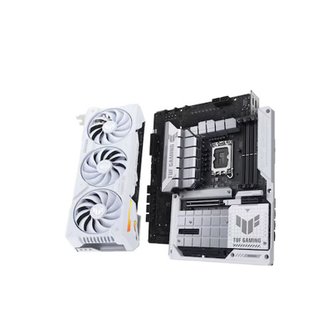 ASUS TUF Gaming Z790 WIFI + TUF Gaming 지포스 RTX 4070 Ti SUPER WHITE BTF패키지