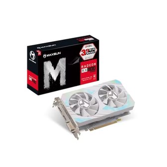 컴튜브 maxsun 라데온 RX 580 2048SP 빅맥 화이트 D5 8GB