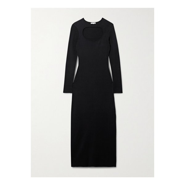 프리얀카 컷아웃 리브 코튼 블렌드 맥시 원피스 1647597320527010