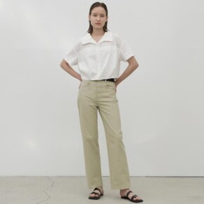 나인 KARMA COTTON STRAIGHT PANTS_S PT5560