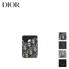 디올 Dior Saddle 자석 카드 홀더 지갑 월렛