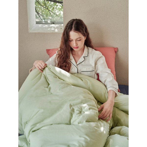 클레망 순면 워싱 텐셀 차렵이불(S/Q)