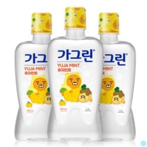 동아제약 가그린 유자민트 구강청결제 750ml X 3개