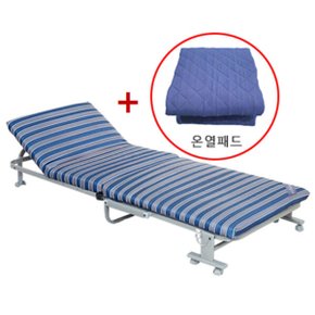 (특)온열패드 포함 접이식 침대 2EA 싱글사이즈 라꾸라꾸 온열침대